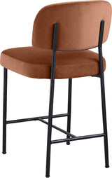 Zarelle - Performance Fabric Upholstered Counter Stool (Set of 2)