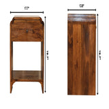 Newton - Nightstand With A Drawer And Open Shelf