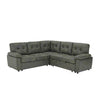 Convertible Sectional Sofa Bed & Pull Out Sleeper And Storage