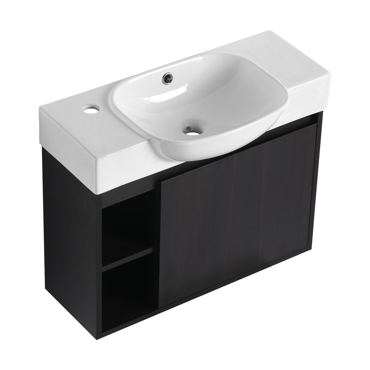 Freestanding Bathroom Vanity With Sink, Soft Close Door