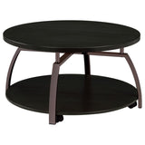 Dacre - Round Engineered Wood Top Table
