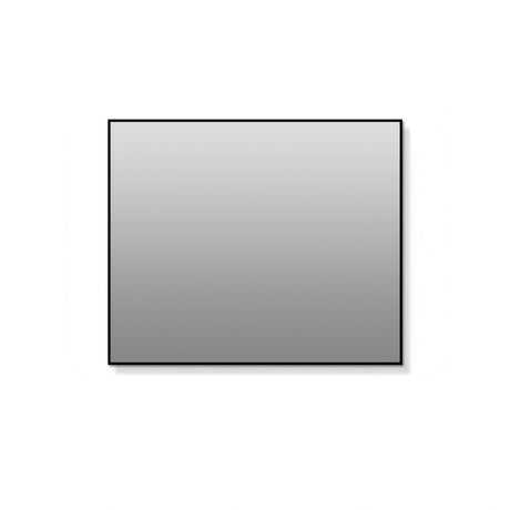 Rectangular Framed Bathroom Wall Mirror, Horizontal Or Vertical Mount
