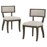 Marie - Upholstered Dining Chair (Set of 2) - Beige