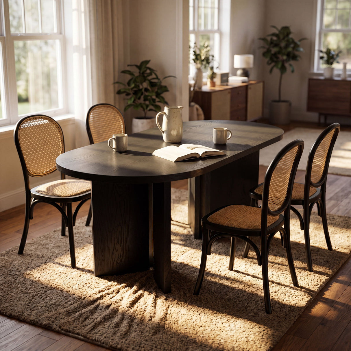Oval Dining Set