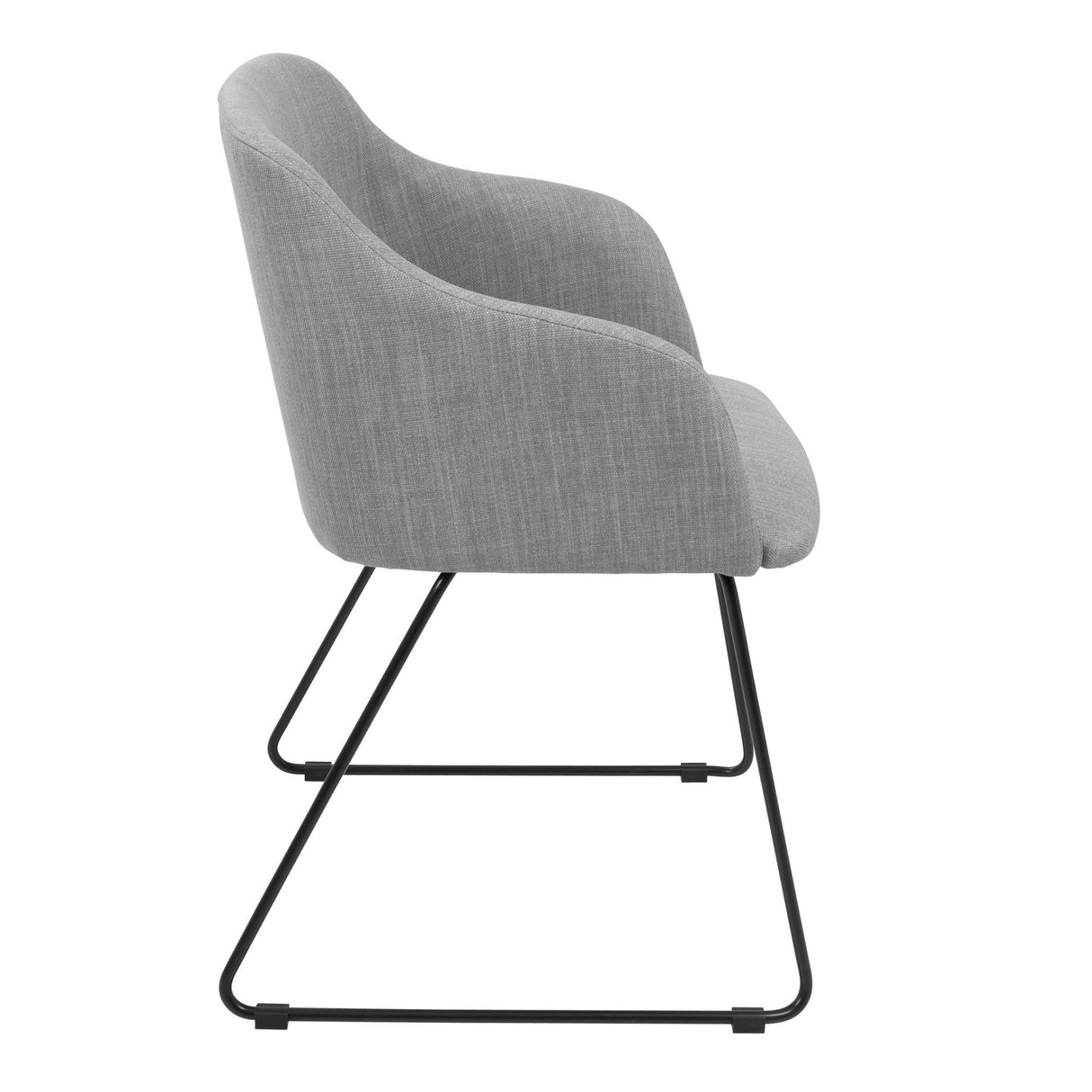 Daniella - Dining / Accent Chair - Light Gray (Set of 2)