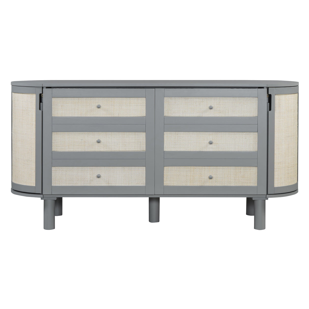 Murphy Bed With Hidden Storage & Modern Woven Design