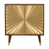 Manila - Cabinet - Gold / Brown