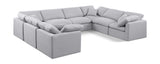 Indulge - Linen 8 Piece Modular Sectional