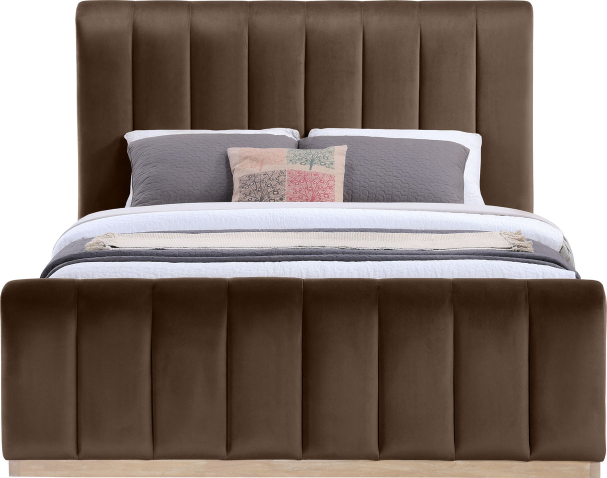 Amara - Velvet Bed