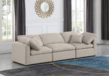Indulge - Linen 3 Seat Modular Sofa