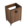 Modern Bathroom Vanity Storage Cabinet With Soft Closing Doors And Engineered Wood Construction