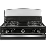 GE JGBS30RETSS - 30 in. 4.8 cu. ft. Gas Range with 4 Sealed Burners - Stainless Steel
