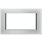 GE JX9152SJSS 27 inch built-in microwave trim kit in stainless steel front view