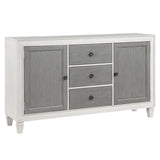 Katia - Server - Rustic Gray & Weathered White