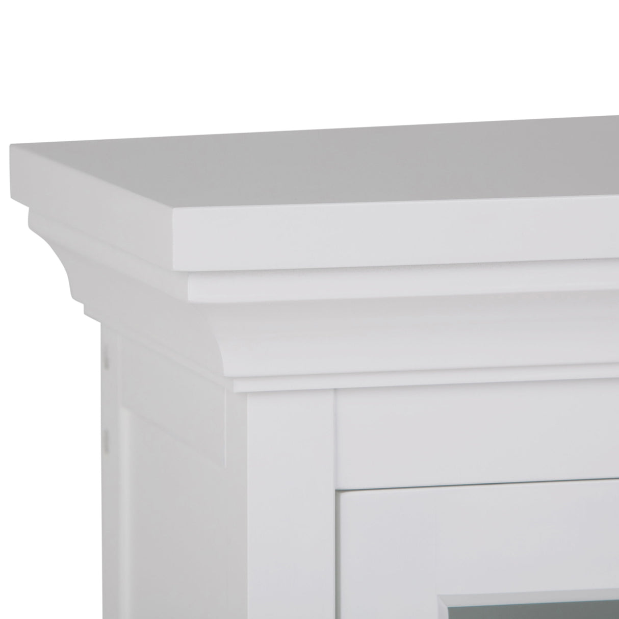 Avington - 2 Door Wall Cabinet With Cubbies - Pure White