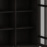 Bedford - Medium Storage Cabinet - Hickory Brown