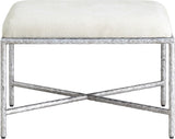 Valley - Bench With Silver Frame