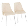 Giovanni - Chair (Set of 2) - Beige Fabric