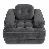 Convertible 2 In 1 Armrest Sofa For Bedroom