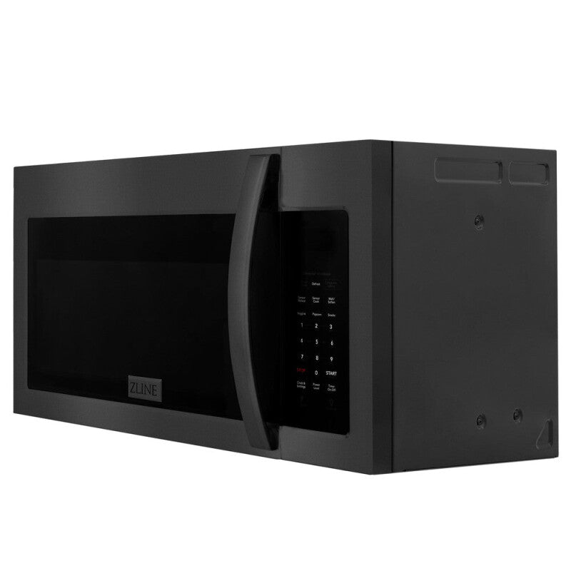 Kitchen Package with 30 in. Black Stainless Steel Rangetop, 30 in. Over The Range Microwave with Modern Handle and Double Wall Oven - (3KPRTBOTR30AWD) -