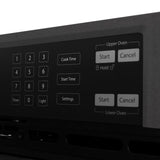Kitchen Package with 36 in. Black Stainless Steel Rangetop, 36 in. Convertible Range Hood and Double Wall Oven - (3KPRTBRH36AWD) -