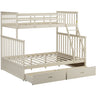 Bunk Bed With Ladder, And Safety Guard Rails