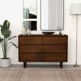Dubrovnik - Dresser With 6 Drawers - Brown