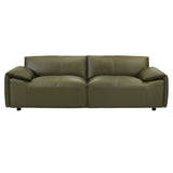 Tanner - Leather Sofa With Padded Arms