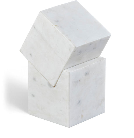 Quad - Marble Decorative Cube
