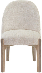 Torino - Upholstered Dining Chair With Brushed Natural Base (Set of 2)