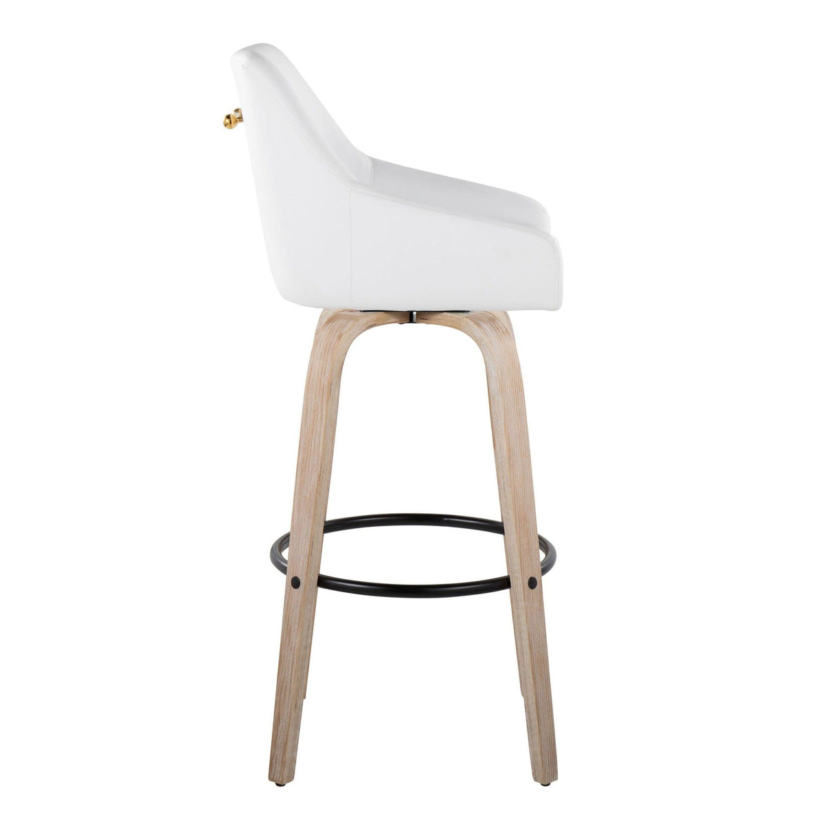 Hannah - 30" Fixed-Height Barstool With Swivel (Set of 2)