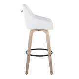 Hannah - 30" Fixed-Height Barstool With Swivel (Set of 2)