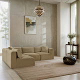 Shaggy - 4 Piece Modular Sectional