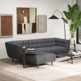 Addison - L Shape Sectional Sofa Tufted
