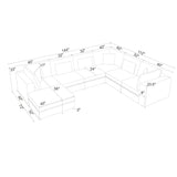 Upholstered Modular Sectional & Custom Configuration