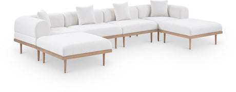 Laguna - 6 Piece 142" Outdoor Patio Modular Sectional