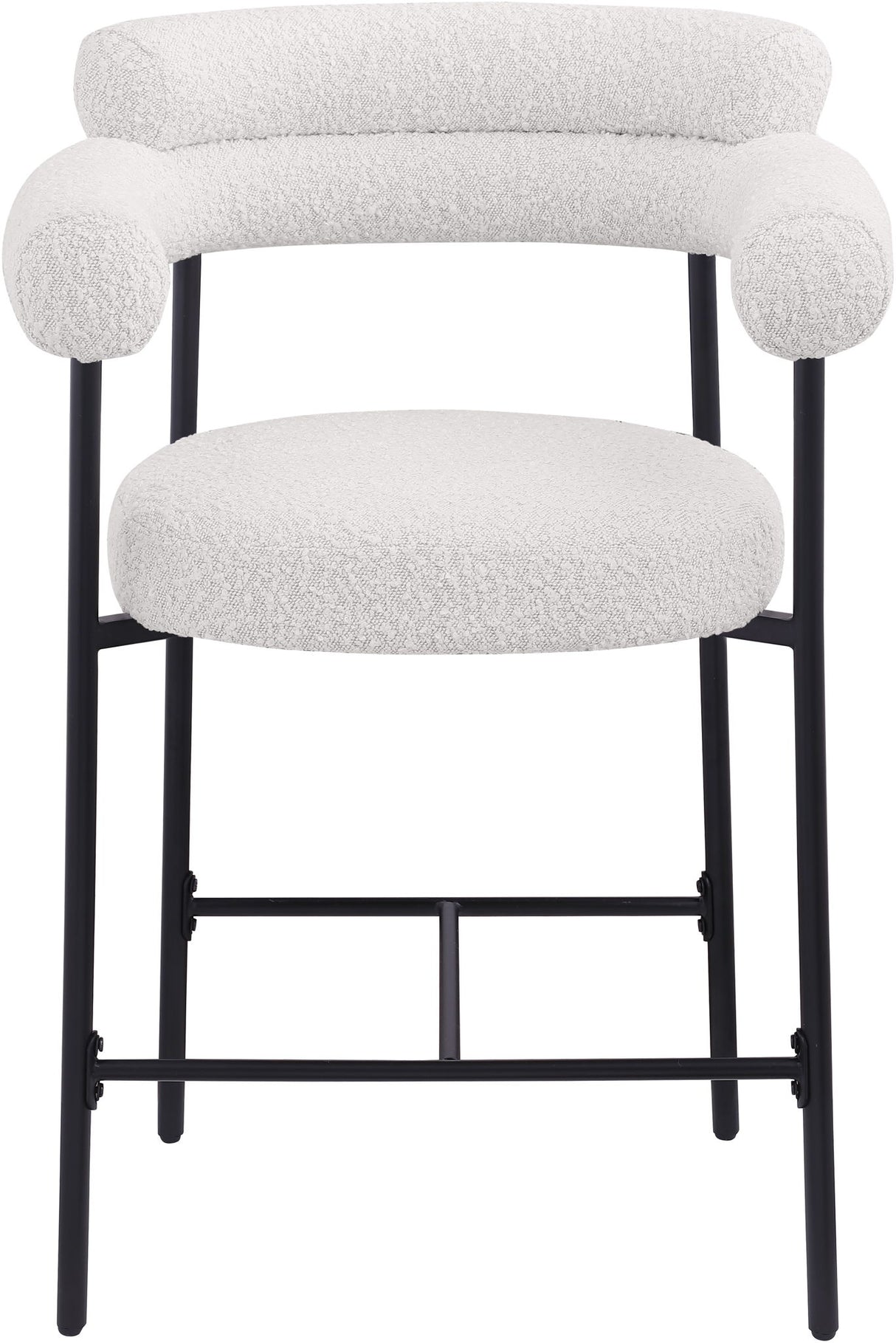 Blake - Counter Stool With Black Base (Set of 2)