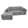 Corner Combination Sofa Sectional Couch With Soft Fabric