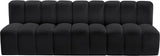Arc - Faux Leather 3 Seats Modular Sofa