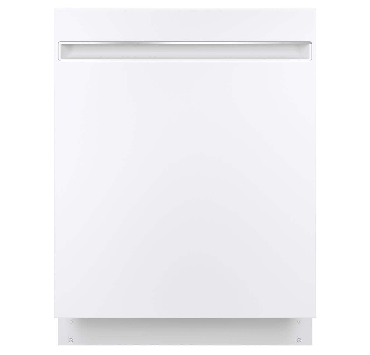 GE GDT225SGLWW - 24 in. Top Control Flush-Mount Dishwasher with 51 dBa Sound Level, Condensate Dry & Pocket Handle - White