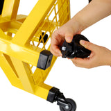 Pneumatic 360 Degree Swivel Stool, Mechanics Rolling Creeper Seat, Heavy Duty Rolling Mechanics Stool, Shop Stool With Casters