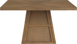 Fenwick - Cane Oak Veneer And Solid Wood Dining Table