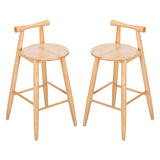 Grove - Indoor Barstool (Set of 2) - Natural