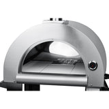 32 in. Outdoor Wood Fired Pizza Oven in Stainless-Steel (KM-OKS-WFPO)