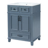 Bathroom Vanity With Sink, Storage Cabinet