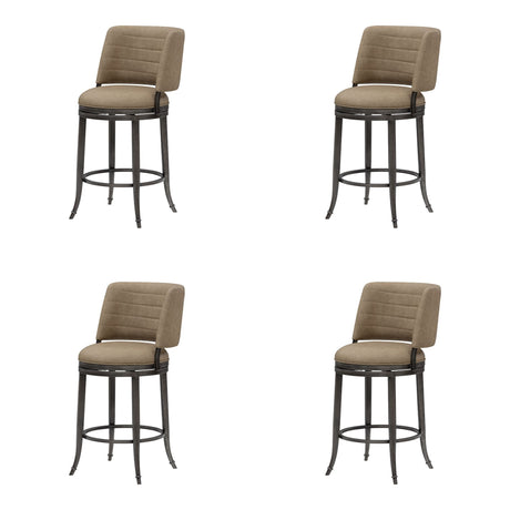 Torres - Upholstered Swivel Counter Height Barstool