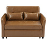 Convertible Sleeper Sofa Bed With 3 USB Ports
