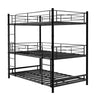Triple Frame Bed With Built In Ladder