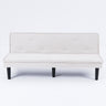 Versatile Corduroy Sofa Bed With Solid Wood Frame