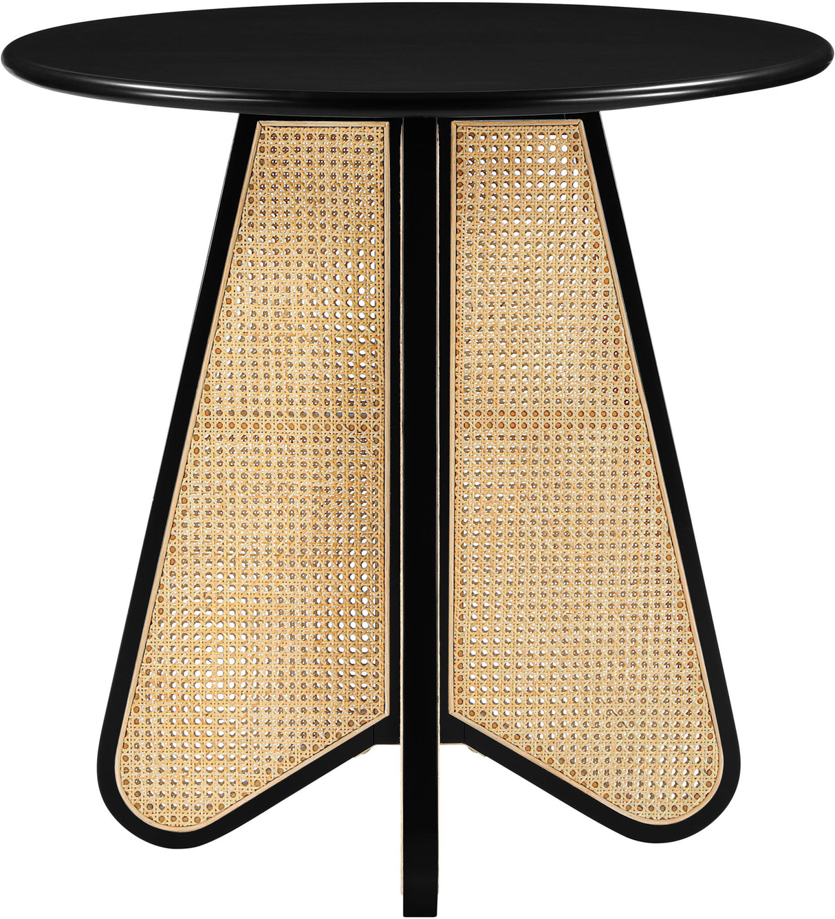 Butterfly - Solid Wood And Natural Cane Table